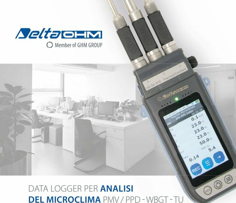 HD32.3TC Datalogger DeltaOhm per analisi microclima
